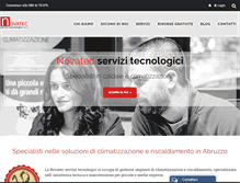 Tablet Screenshot of novatecservice.com